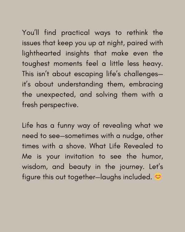 What Life Revealed To Me (eBook) - Image 3