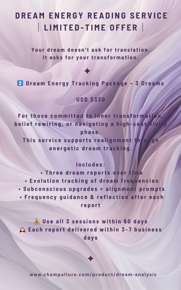 Personal Dream Energy Reading (Limited Time Offer) - Image 3