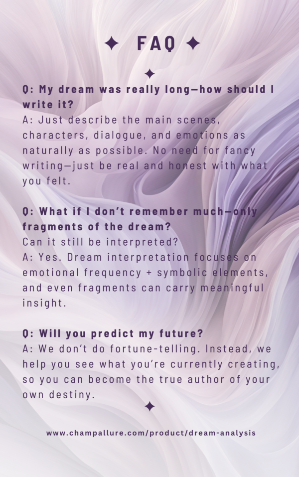 Personal Dream Energy Reading (Limited Time Offer) - Image 5