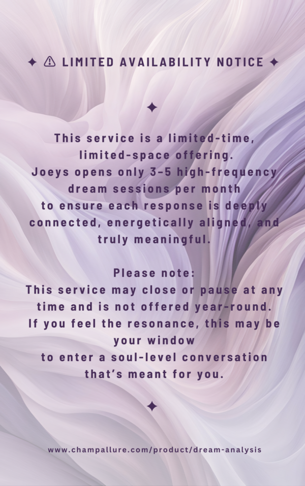 Personal Dream Energy Reading (Limited Time Offer) - Image 6